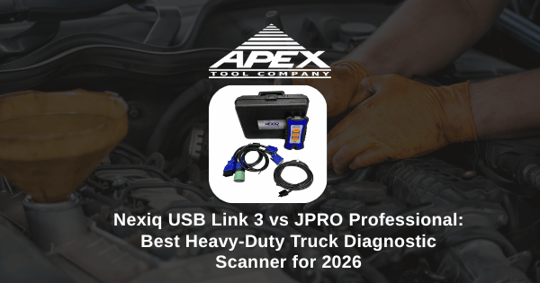 Nexiq USB Link 3 vs JPRO Professional: Best Heavy-Duty Truck Diagnostic Scanner for 2026